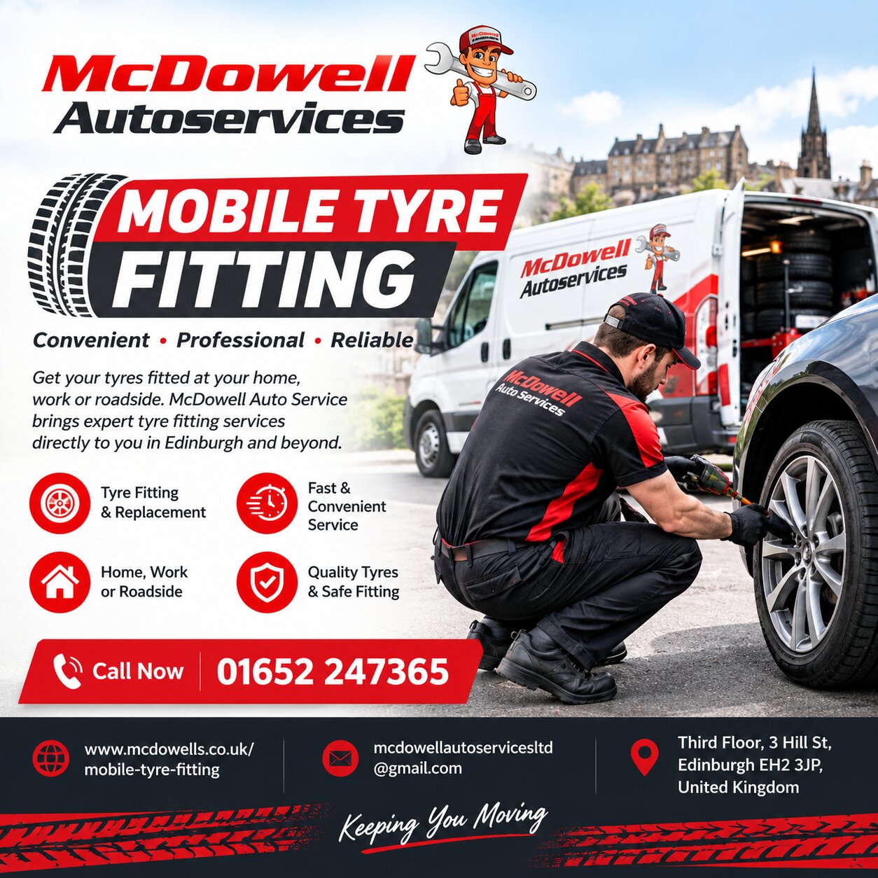  Affordable Mobile Tyre Fitting Edinburgh