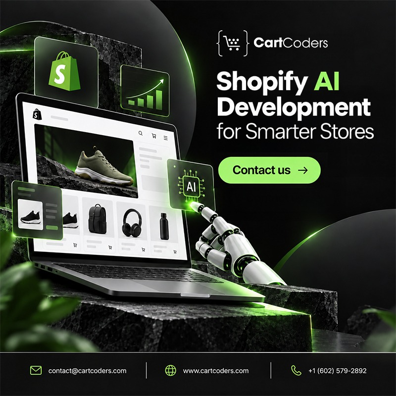  CartCoders Shopify AI Services for Growing Brands
