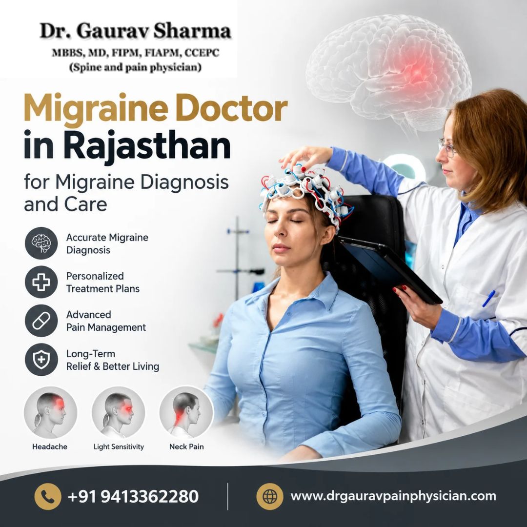  Migraine Doctor in Rajasthan for Migraine Diagnosis and Care