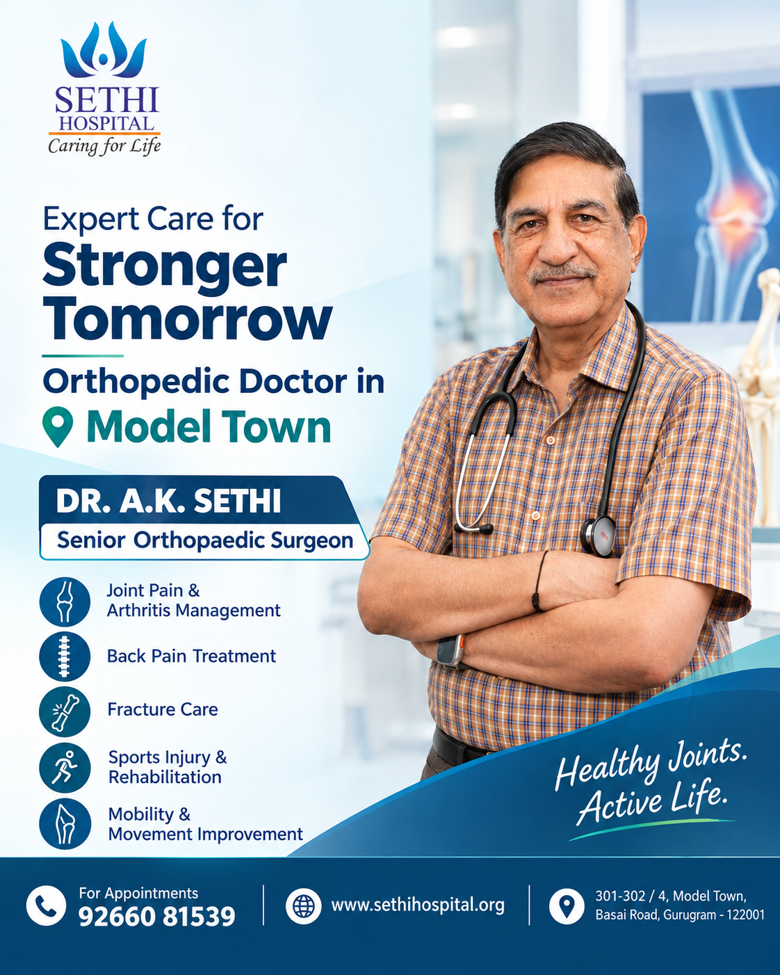  Orthopedic Doctor in Model Town