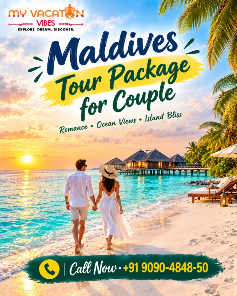  Plan Maldives Tour Package for Couple Now +91 9090-4848-50