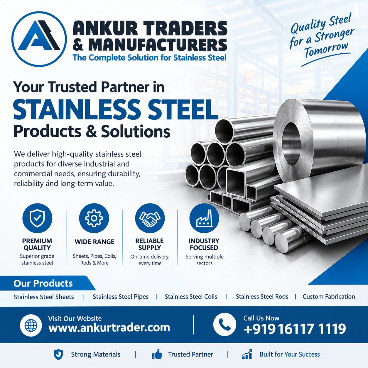  Stainless Steel (SS) Railing Manufacturer in Lucknow