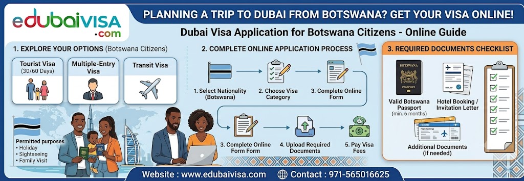  How to Apply for a Dubai Visa from Botswana Online