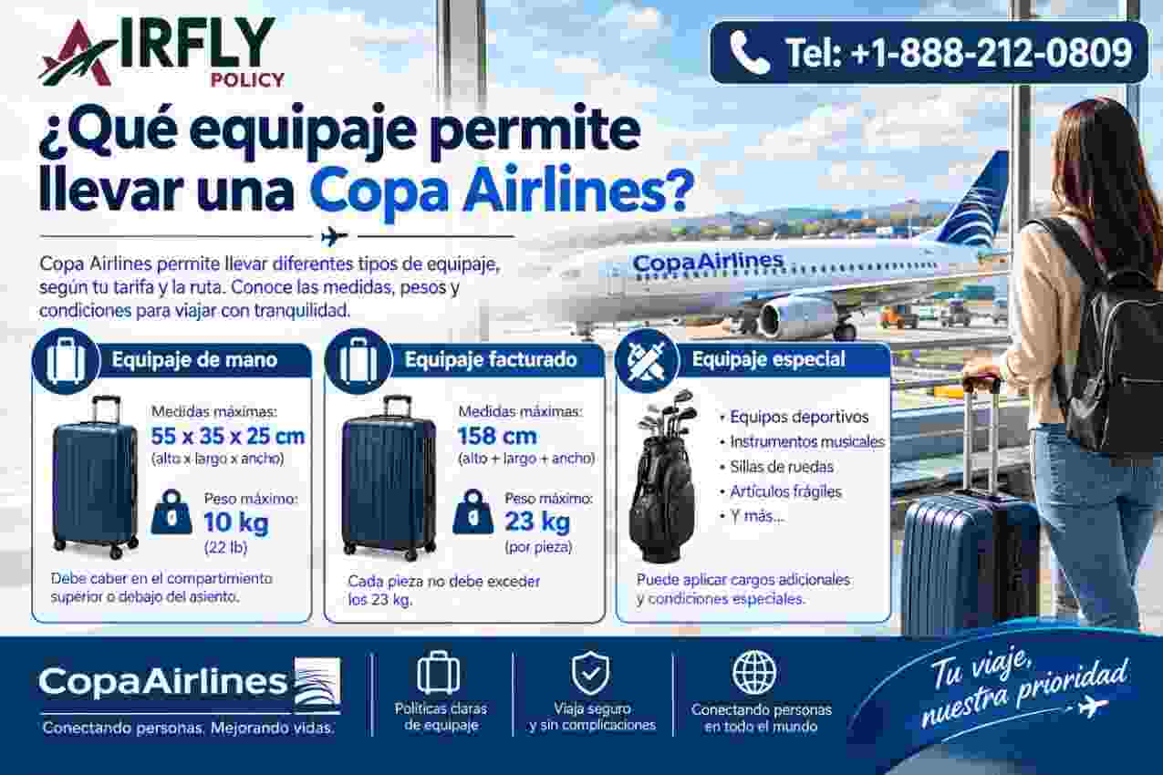  Medidas de Maletas para Viajar con Copa Airlines