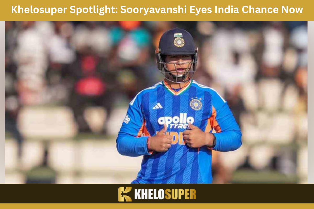  Khelosuper Spotlight: Sooryavanshi Eyes India Chance After Ranchi Nets