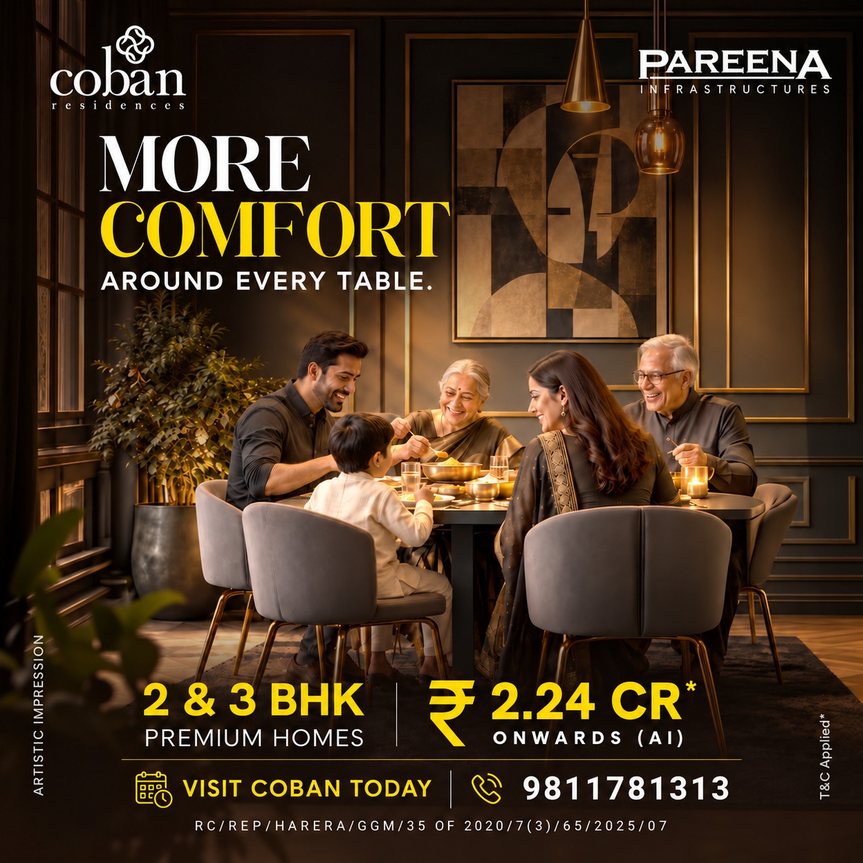  Apartments in Sector 99A, Gurugram- Dwarka Expressway
