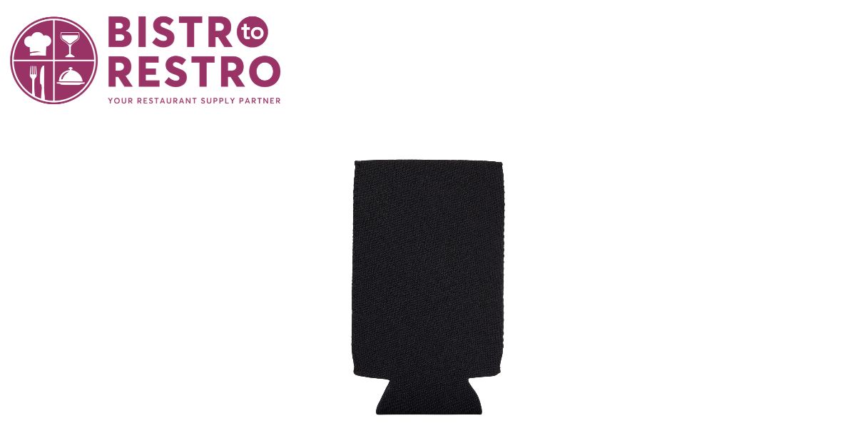 True Black Slim Can Sleeve for Cold Drink Cans