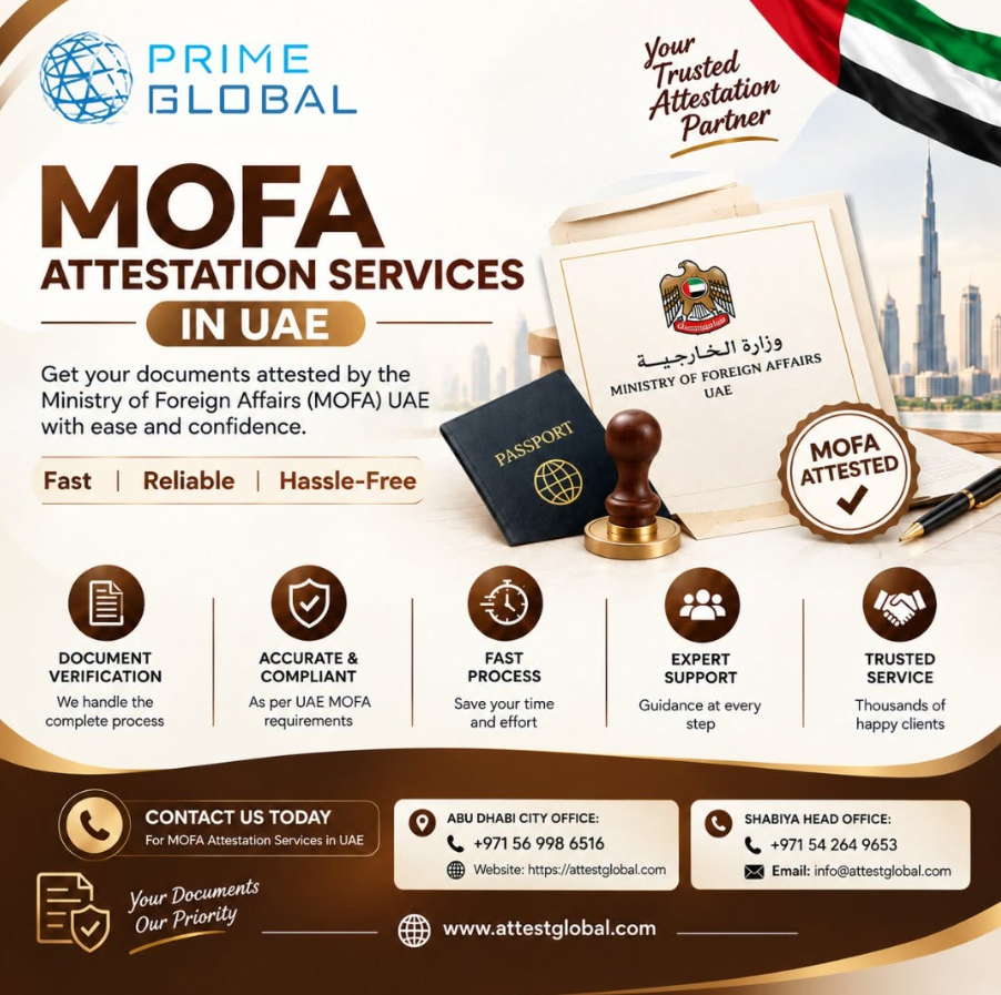  Affordable MOFA Attestation Services Across the UAE