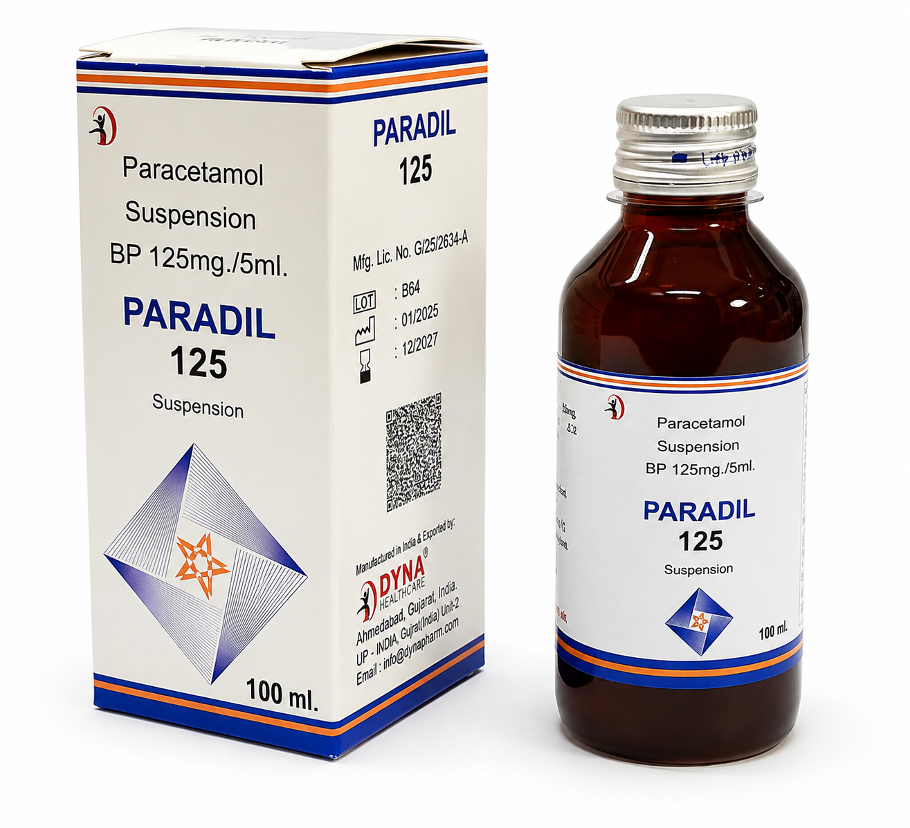  Paracetamol Suspension 125mg/5ml Manufacturer: Get a Quote Today!