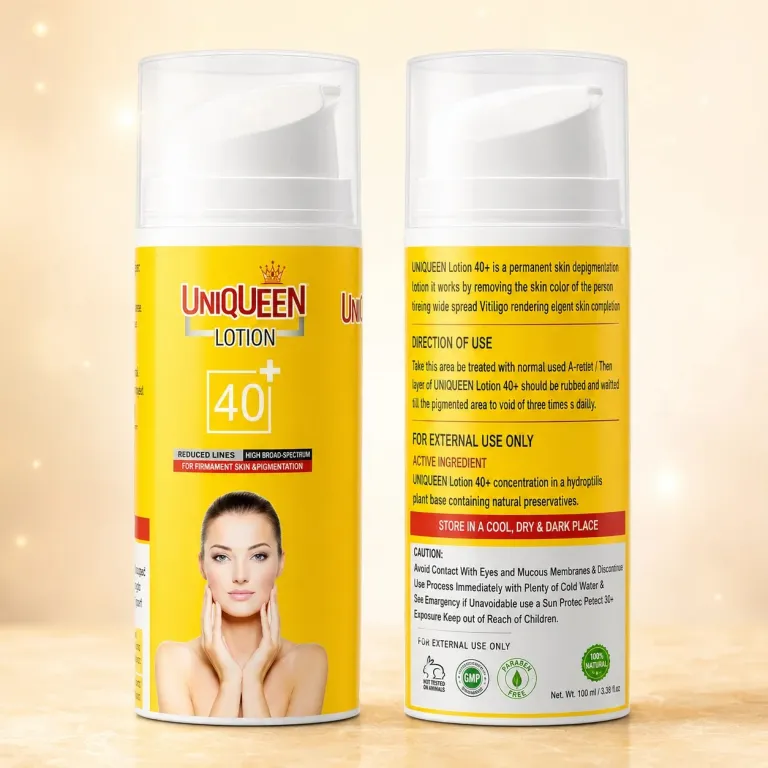  Uniqueen Lotion 40+ Dubai | Pump Bottle | 100ml