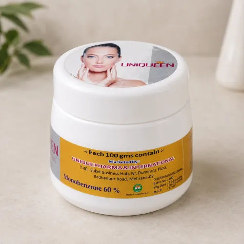  Uniqueen Monobenzone Cream 60% Dubai | Depigmentation Cream | 100g