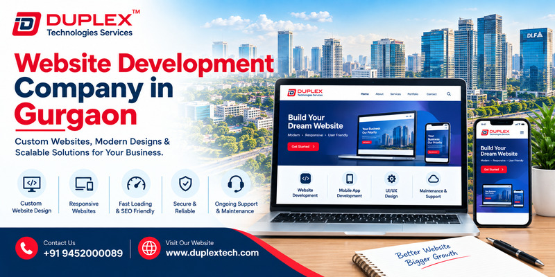  Website Development Company in Gurgaon | Duplex Tech