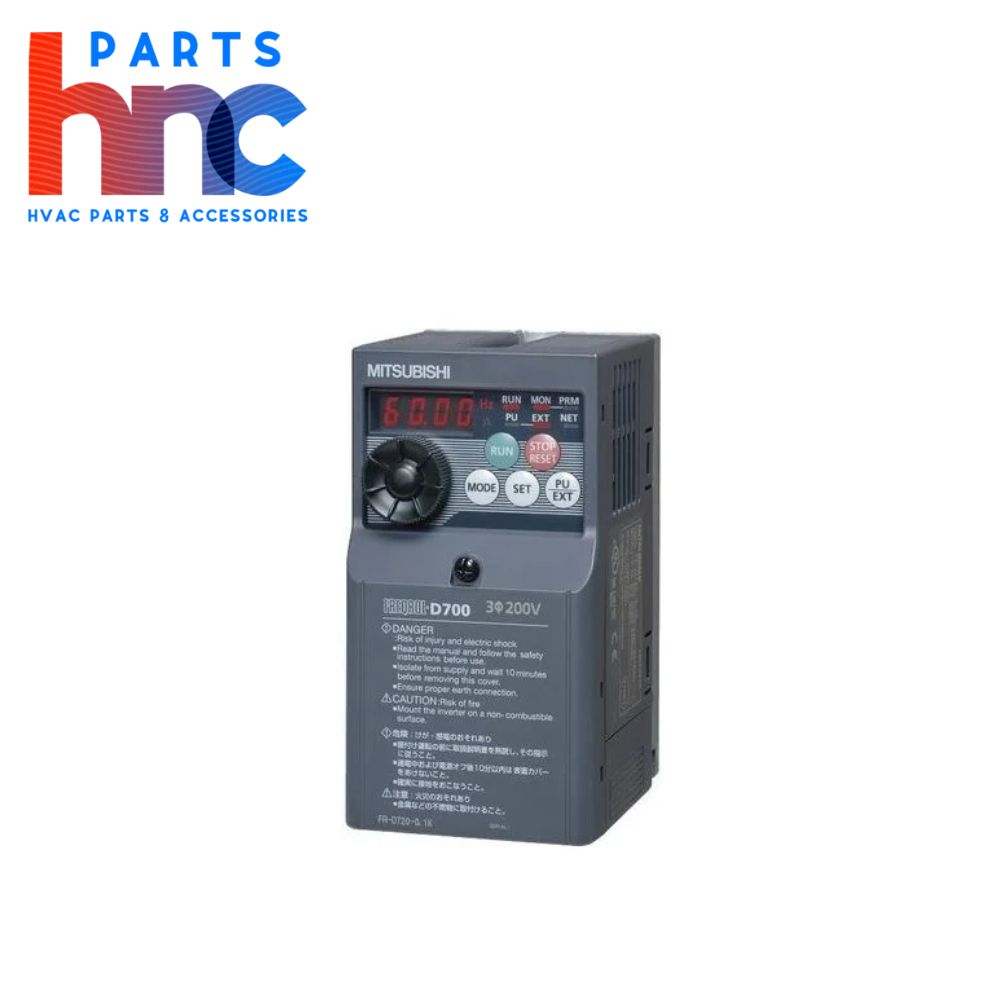  Mitsubishi VFD FR-D740-036-NA 2HP Variable Frequency Drive W/Modbus Communication