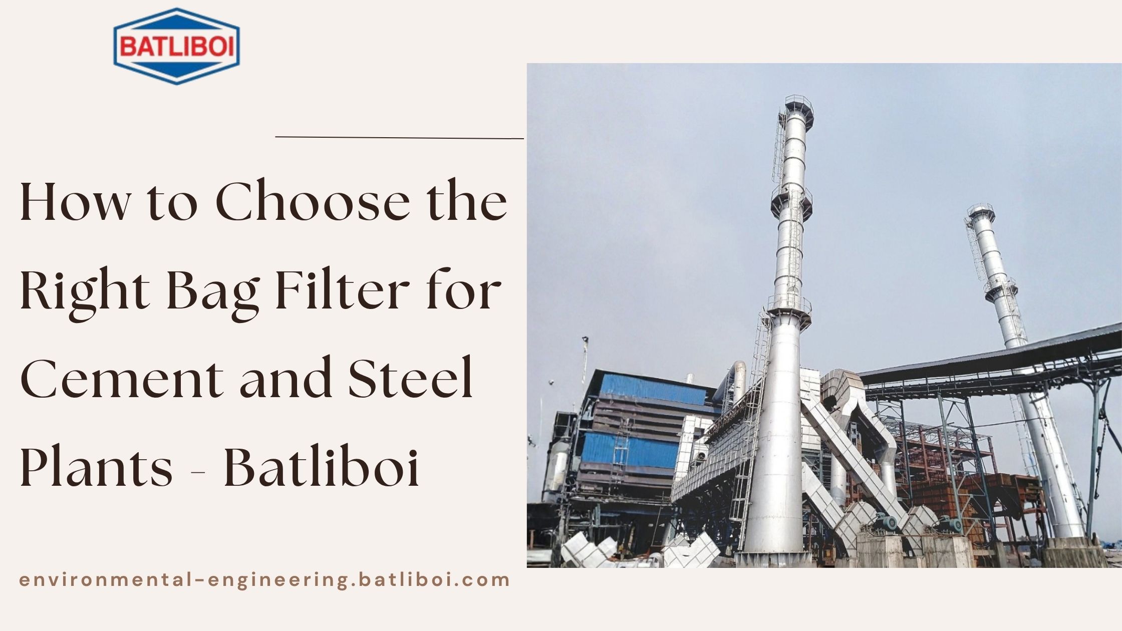  How to Choose the Right Bag Filter for Cement and Steel Plants - Batliboi