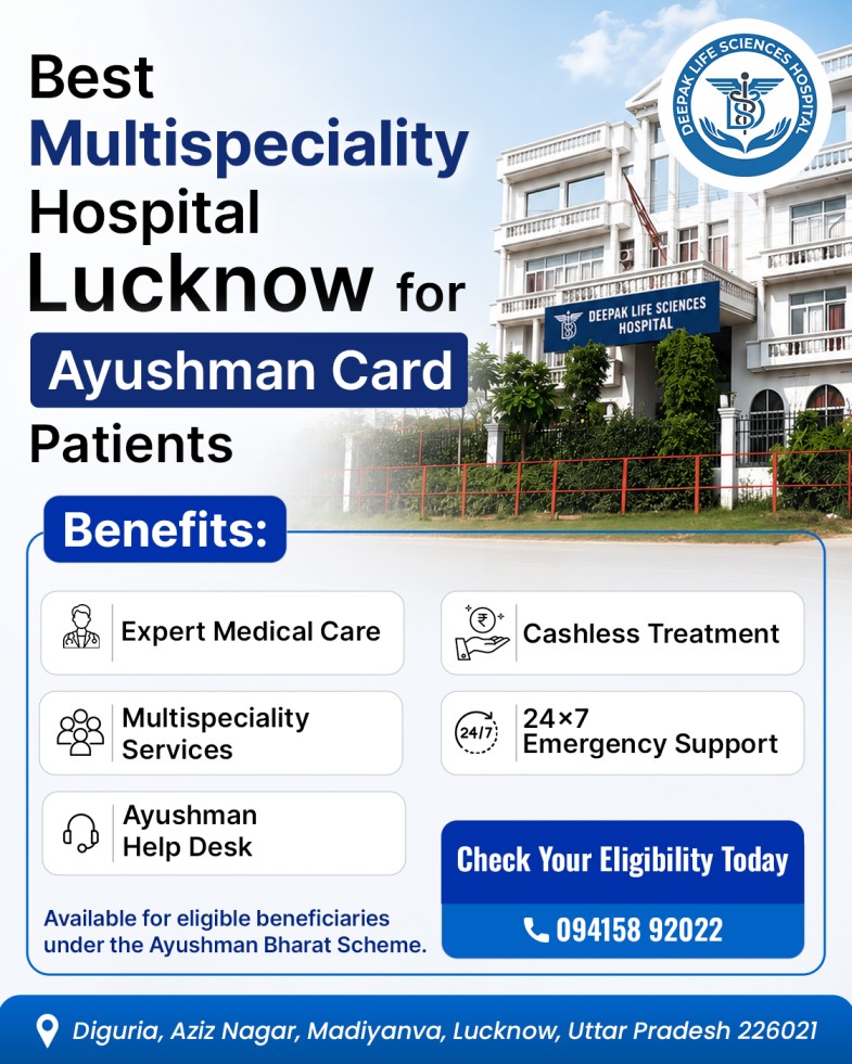  Best Multispeciality Hospital in Lucknow for Medical and Surgical Care