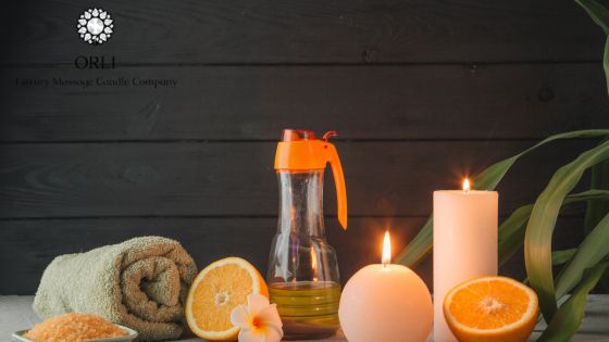  White Label Massage Candles for Spa and Wellness