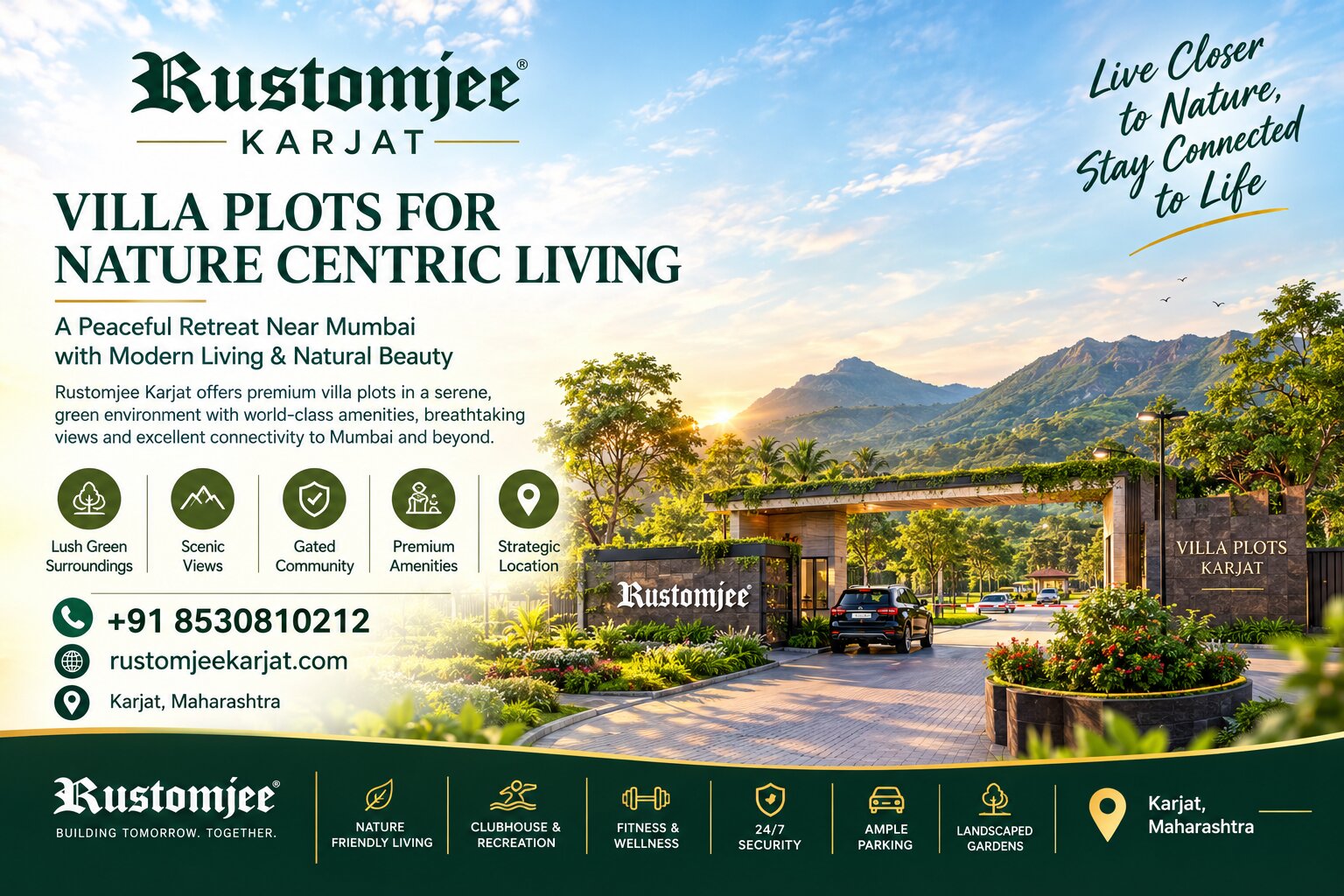  Rustomjee Karjat - Villa Plots For Nature Centric Living
