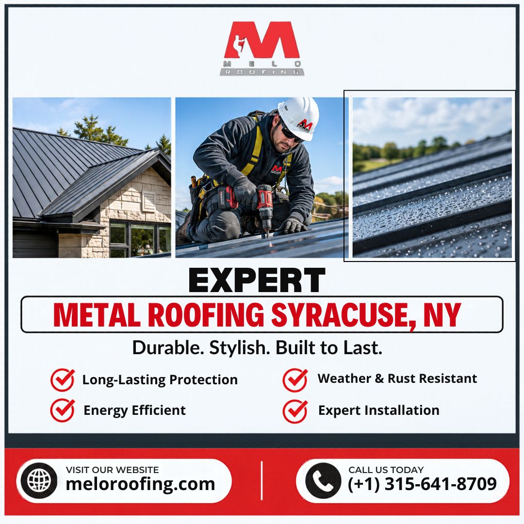  Metal Roofing in Syracuse, NY