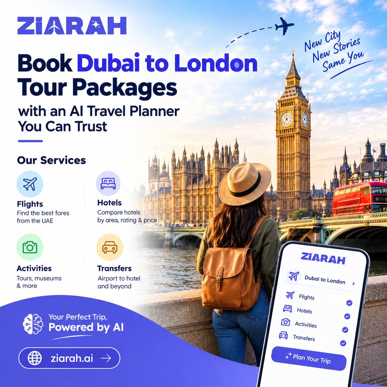  Book Dubai to London Tour Packages with an AI Travel Planner You Can Trust
