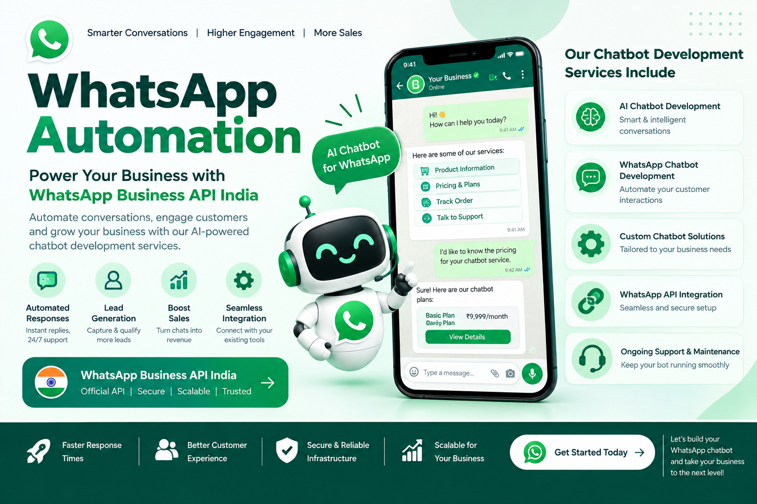  Chat Bot Development Services: Build Smart Bots for Your Business