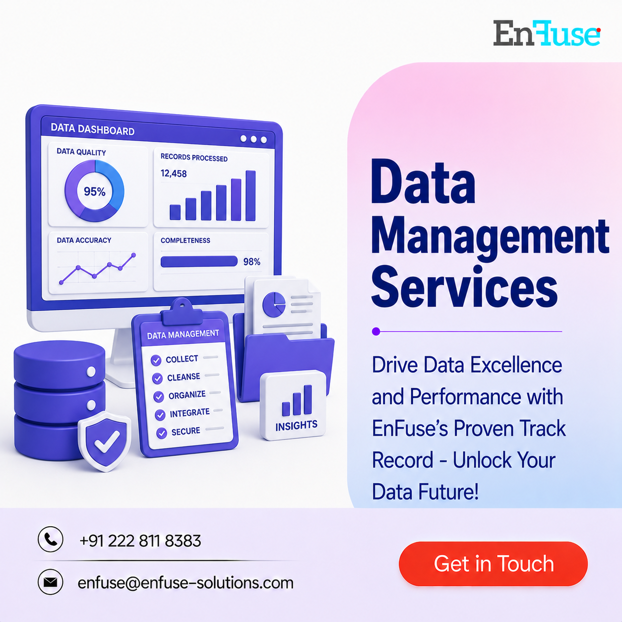  Drive Data Excellence and Performance with EnFuse's Proven Track Record - Unlock Your Data Future!