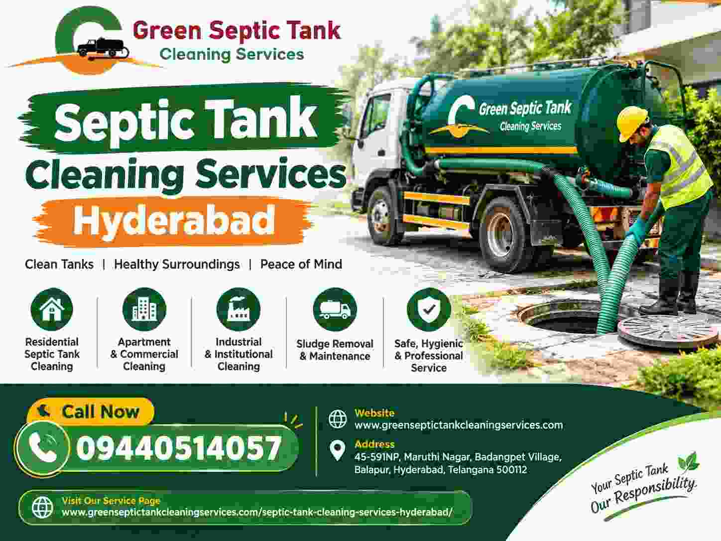  Septic Tank Cleaning Services Hyderabad