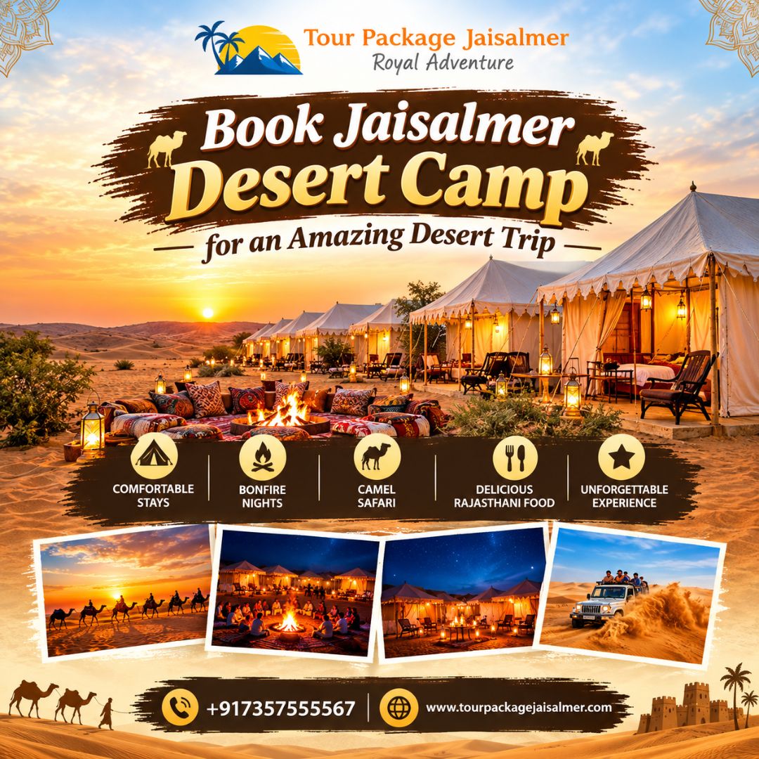 Book Jaisalmer Desert Camp for an Amazing Desert Trip
