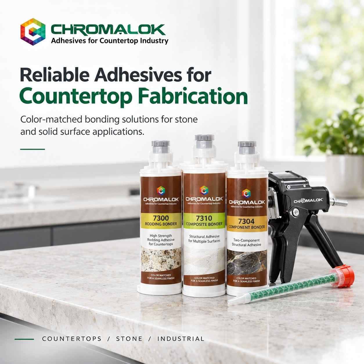  Quartz Adhesives? Explore Chromalok Products Now