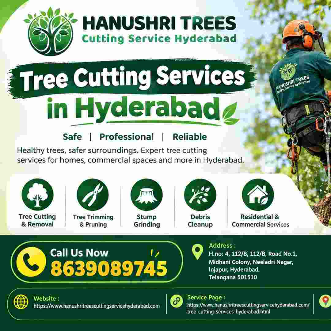  Tree Cutting Services in hyderabad