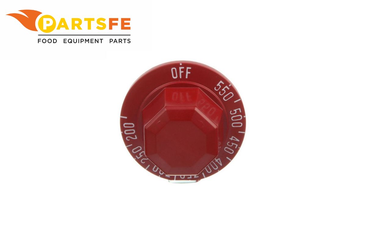  Vulcan Hart 00-498086-00007 Thermostat Knob Red 200°F-550°F
