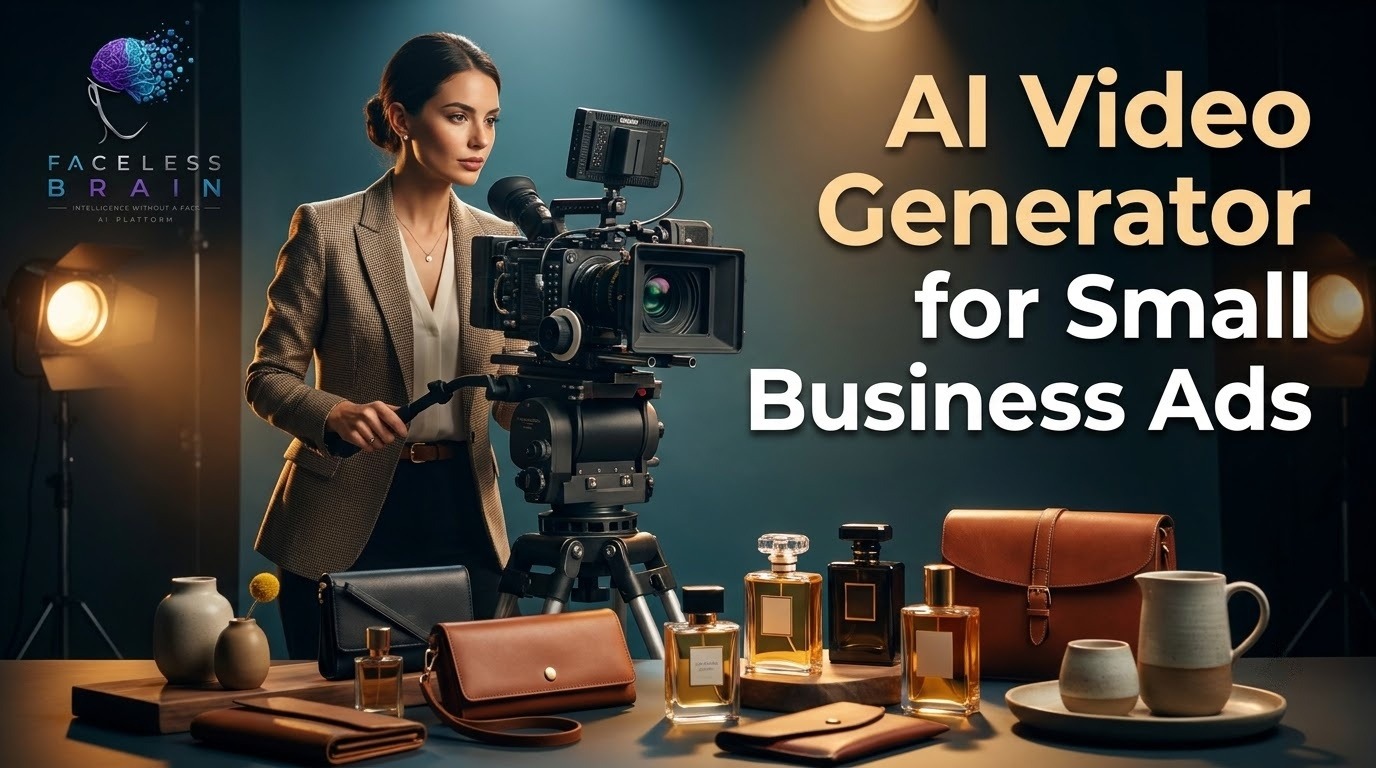 AI Video Generator for Small Business Ads