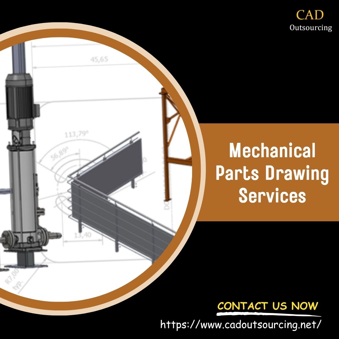  SolidWorks Mechanical Parts Drawing Services for Accurate Modeling