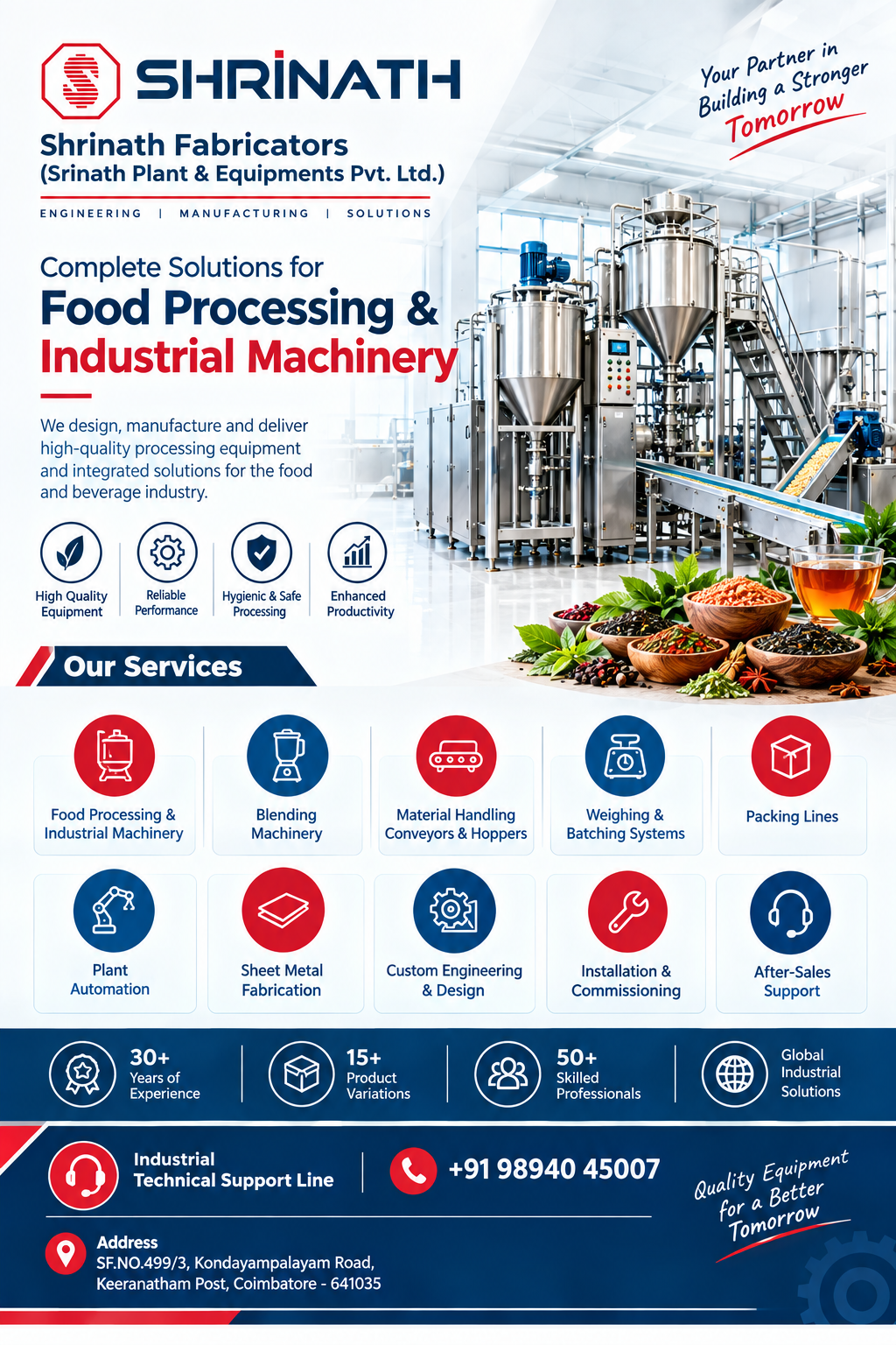  Reliable Processing Machinery for Manufacturing Units