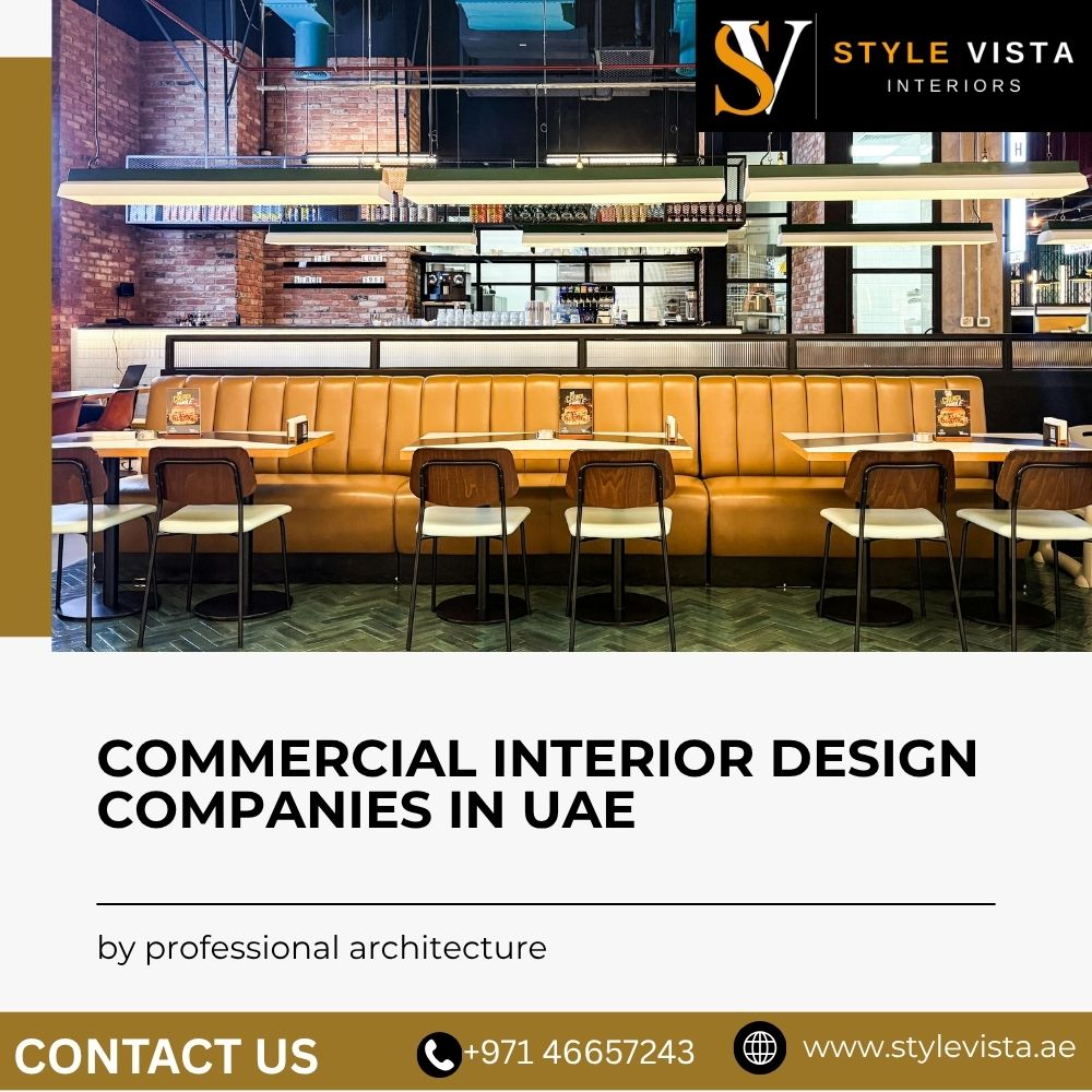  Trusted Commercial Interior Design Companies in UAE for Quality Interior Solutions