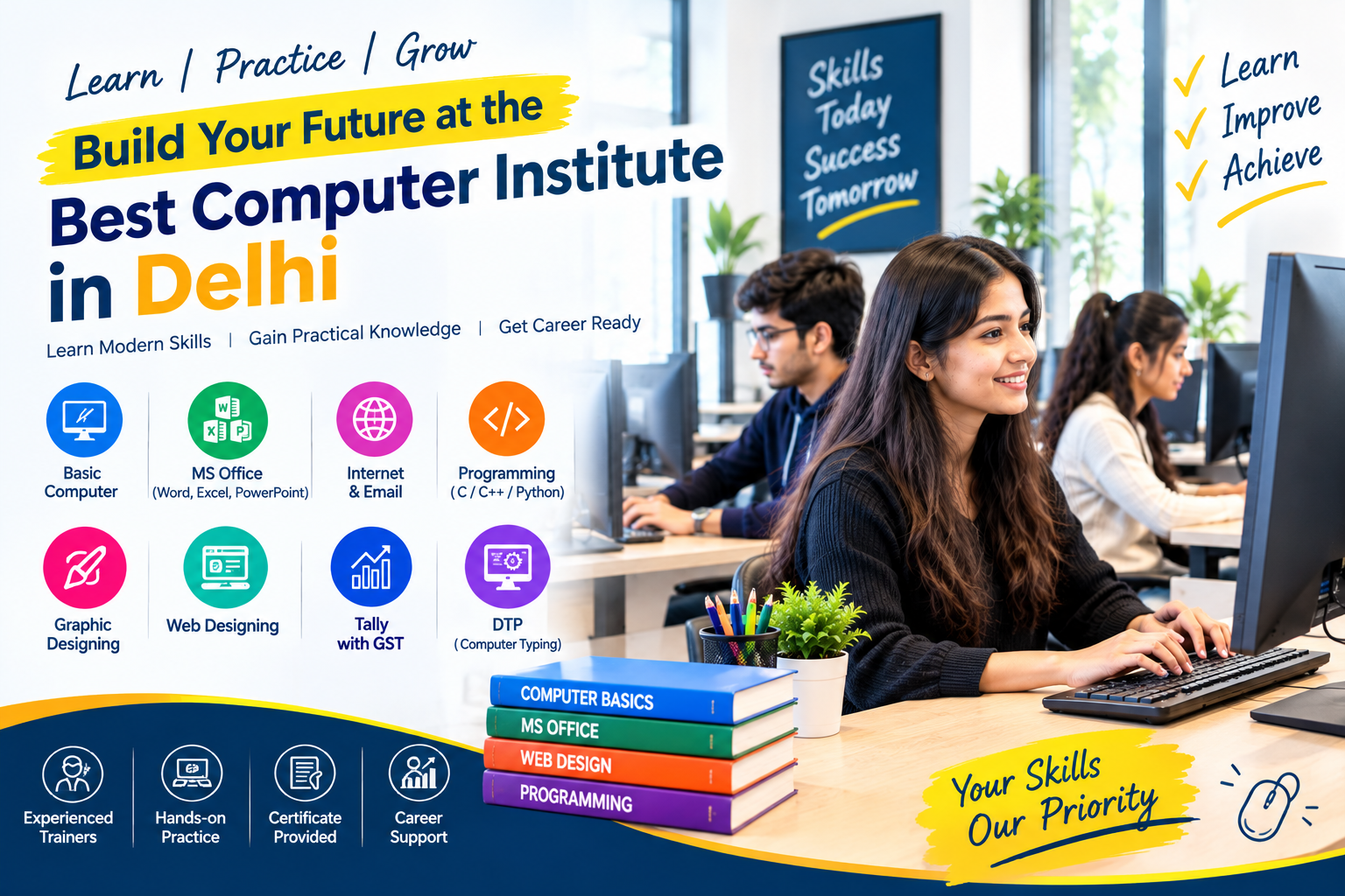  Build Your Digital Future at the Best Computer Institute in Delhi
