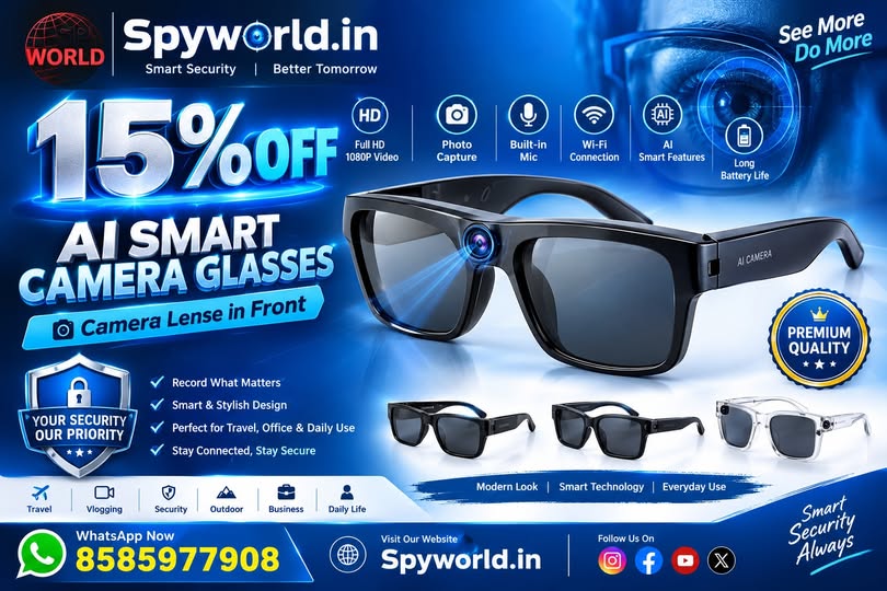 Buy Online Ai Smart Glasses By Spy World