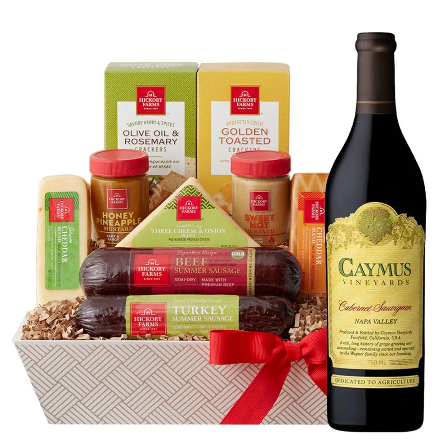  Luxury Caymus Wine Gift Basket | Elegant Gift Idea