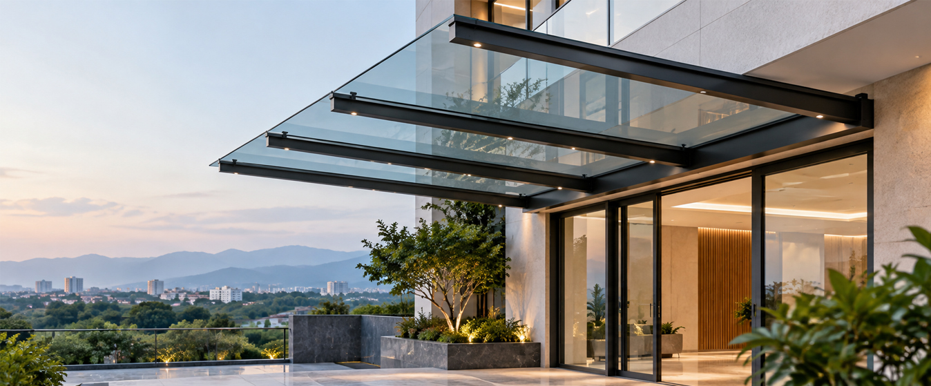  Canopies Manufacturer in India: Choosing the Right System for Buildings