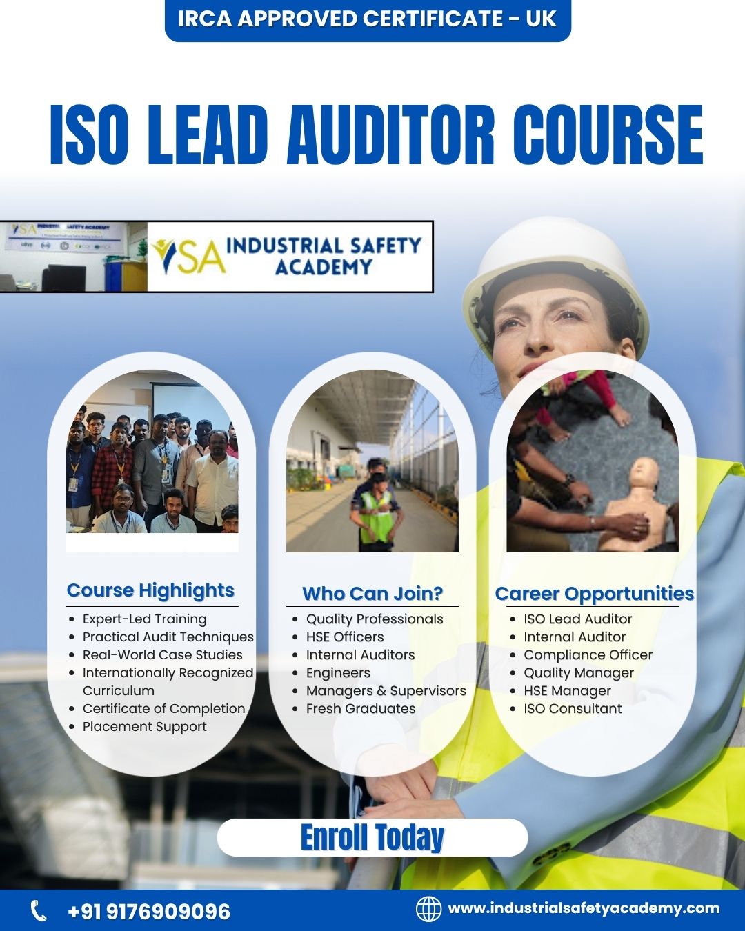  ISO Auditor Training in Chennai, ISO Lead Auditor in Chennai