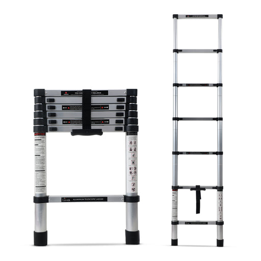  Buy Aluminium Telescopic Ladder | Extendable Collapsible Ladder