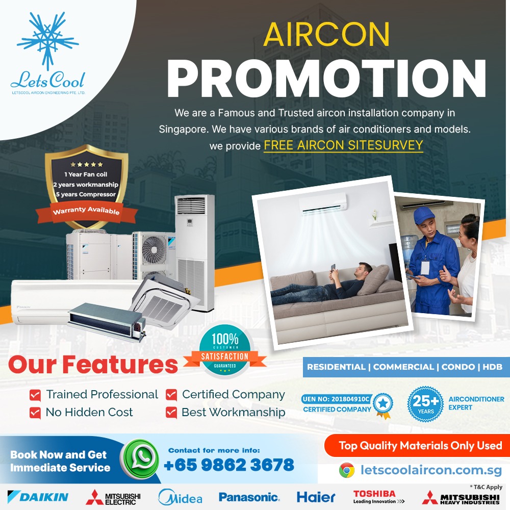  Aircon Promotion singapore