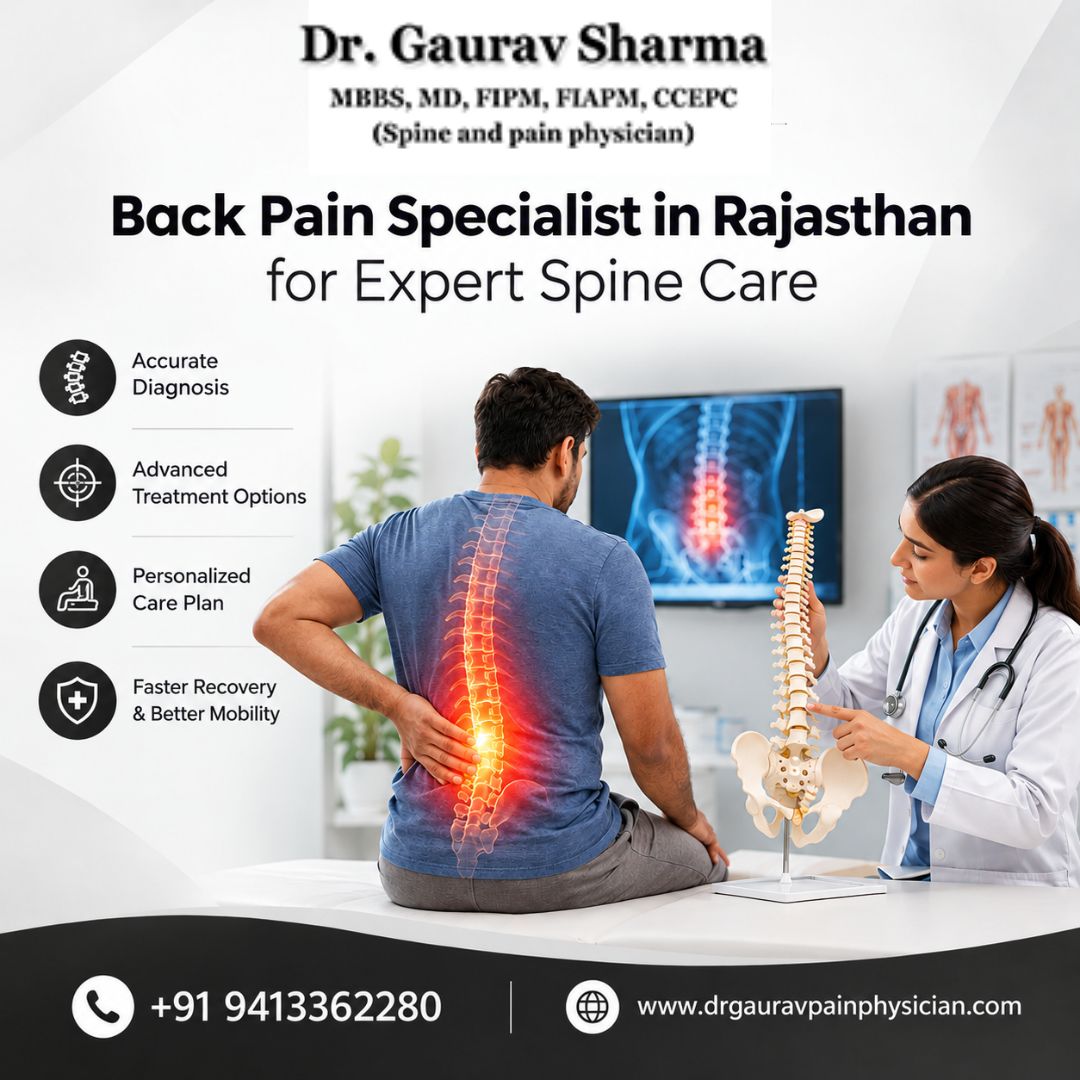  Back Pain Specialist in Rajasthan for Expert Spine Care