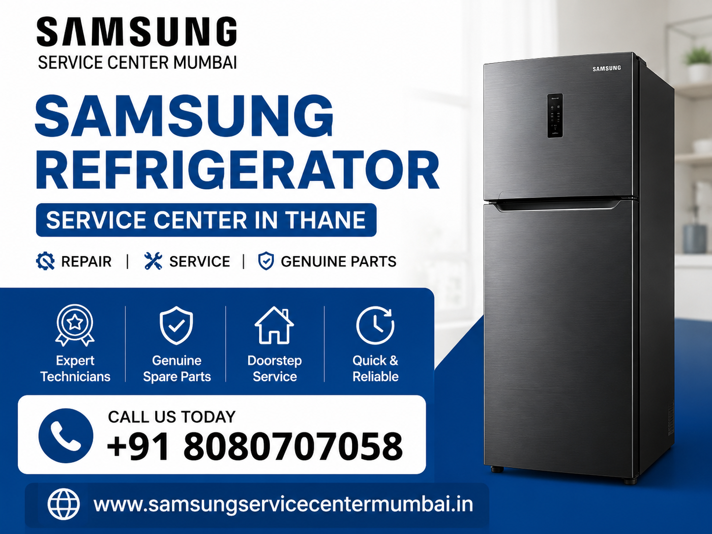  Samsung Refrigerator Service Center in Thane | call +91 8080707058