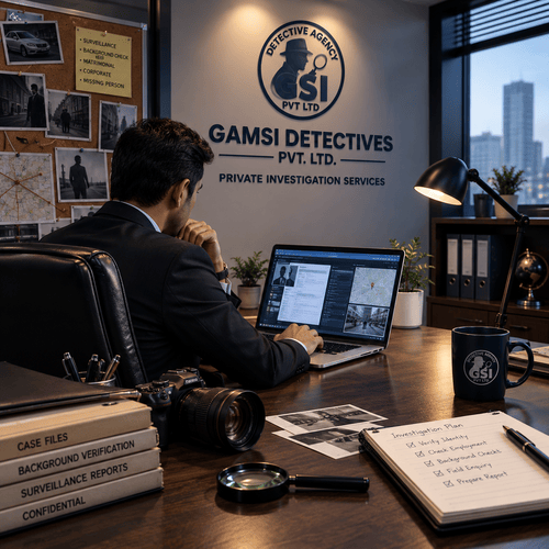  GAMSI Detective Agency in Delhi NCR
