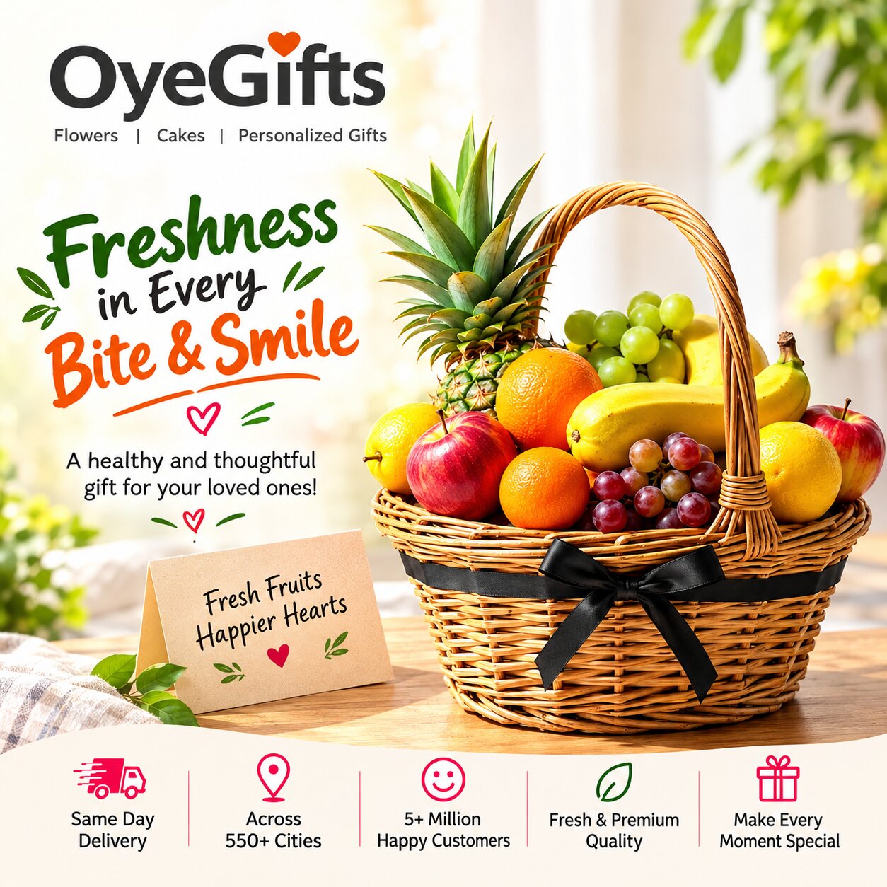  Send Thoughtful Gift Hampers Online to Loved Ones Across India - OyeGifts