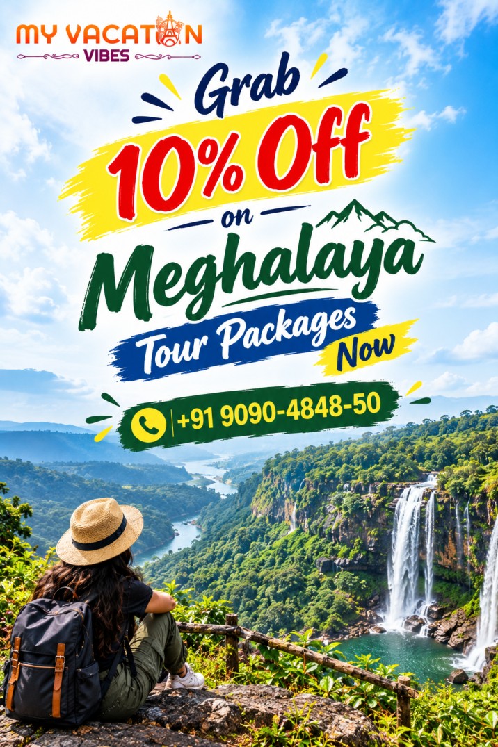  Grab 10% Off on Meghalaya Tour Packages Now +91 9090-4848-50