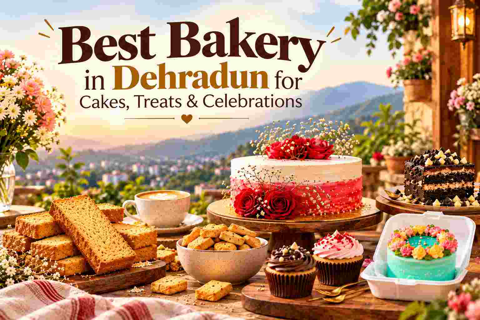  Best Bakery in Dehradun for Cakes, Treats & Celebrations
