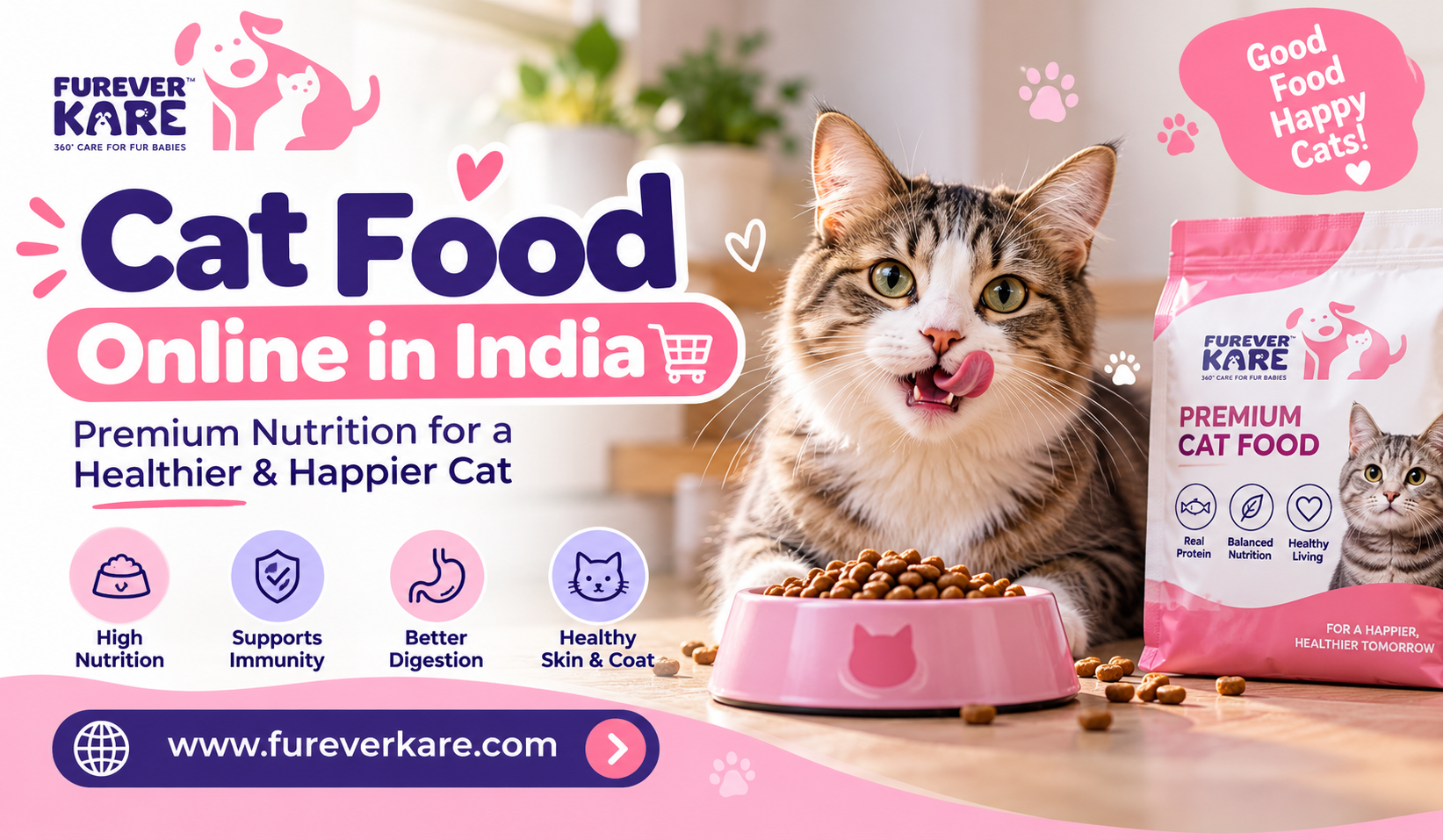  Cat Food Online in India for Your Feline Friend