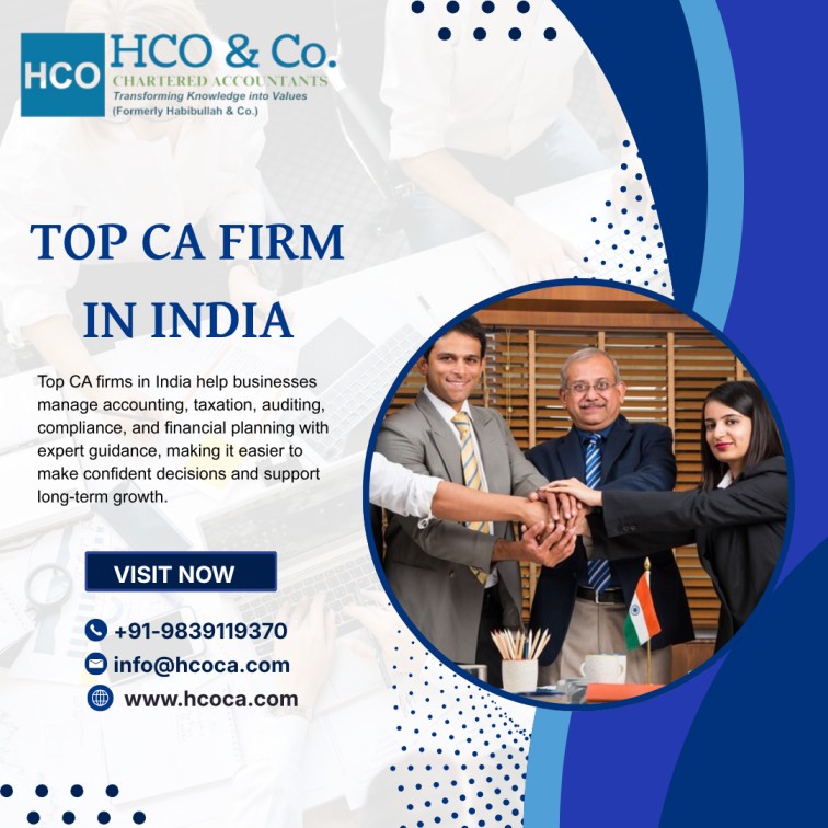  Top CA firms in India for Smarter Financial Decisions
