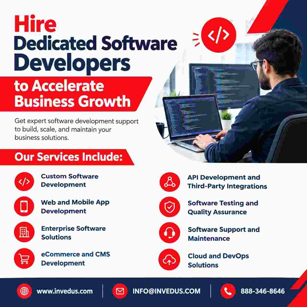  Hire Dedicated Software Developers for Web and App Development